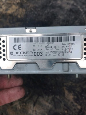 Ράδιο GPS πλοήγηση για Mercedes E220 W211 μεταχειρισμένο