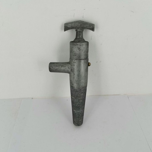 Aluminum tap used from 1950 vintage wine barrel