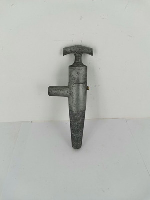 Aluminum tap used from 1950 vintage wine barrel