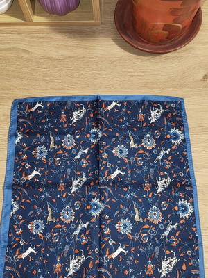 Pocket square for jacket or bag