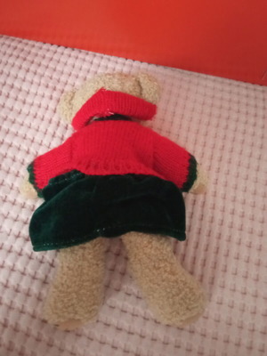 Teddy bear like new, height 23 cm