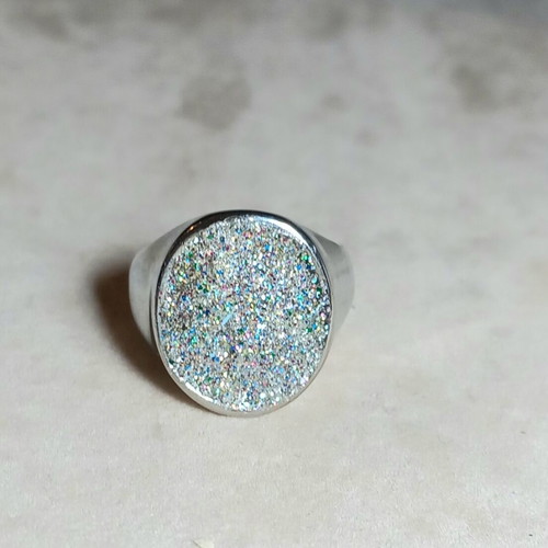 Steel ring size 57 new