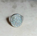 Steel ring size 57 new