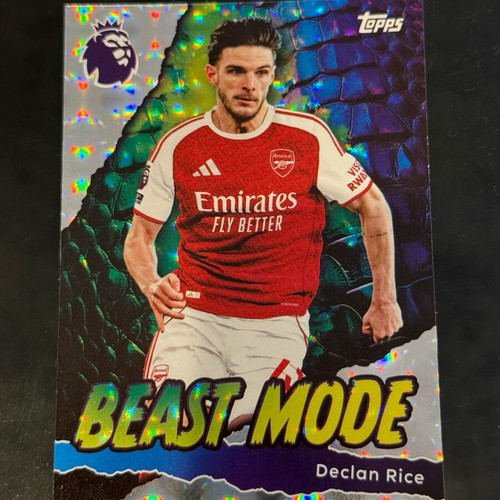 Topps Match Attax 2025-26 #421 Declan Rice Beast Mode card new