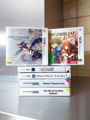 Nintendo 3DS παιχνίδια μεταχειρισμένα, συλλογή με 6 τίτλους