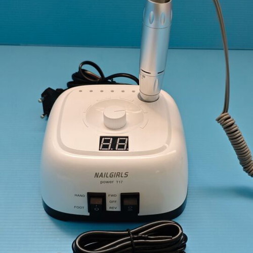 Electric Nail Drill with Pedal 35000 RPM Digital Display New