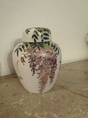 Vintage βάζο Shibata Japan ύψους 13 cm σαν καινούργιο