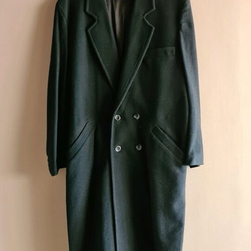 Foreign men's coat like new, black, size L