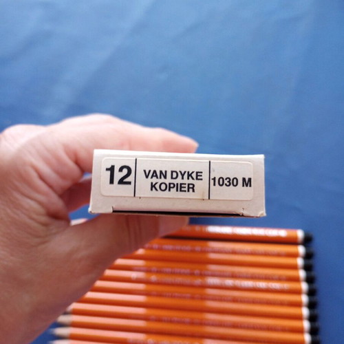 Van dyke Copier 1030 M pencils new, pack of 12