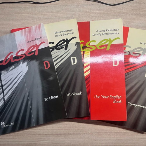 Laser D Macmillan complete book set new for English learning