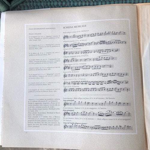 Mendelssohn I Grandi Musicisti vinyl used, classical music