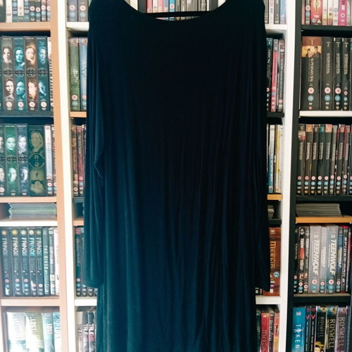 Shein Black Long-Sleeve Dress Size XL/XXL Like New