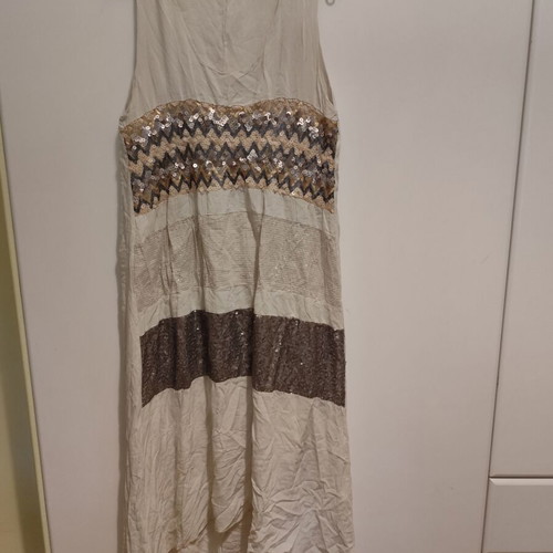 Viscose dress medium with sequins, like new