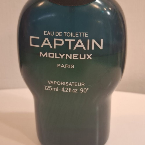 Captain EDT 125ml Molyneux Paris vintage, used