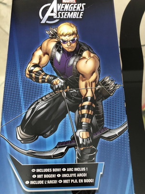 Hawkeye 12” Titan Hero Series φιγούρα μεταχειρισμένη, Avengers Assemble Marvel Comics