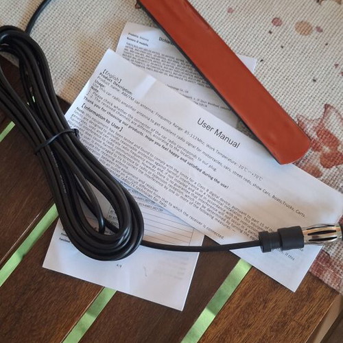 Car antenna, indoor for radio CD without amplifier