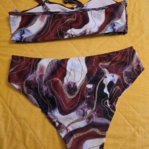 Swimsuit set new-apron - size Medium