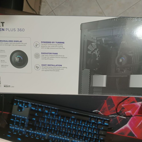 NZXT Kraken Plus 360 AIO Liquid Cooler new, sealed