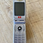 Sharp GX30 vintage clamshell phone used, iconic Vodafone Live! model