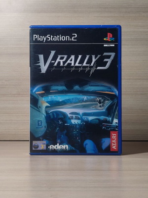 V-Rally 3 PS2 like new, full English version