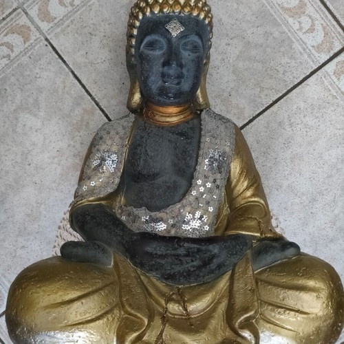 Buddha decorative large new statue 31x41 cm