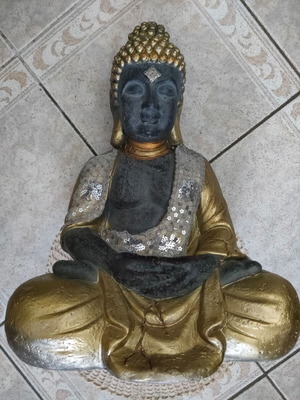 Buddha decorative large new statue 31x41 cm
