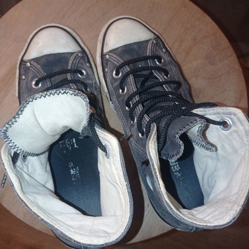 Converse All Star used, dark gray, size 36