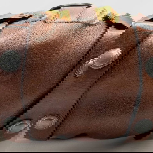 Кафява кожена мини чанта Diesel употребявана