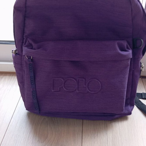 Polo school backpack purple like new