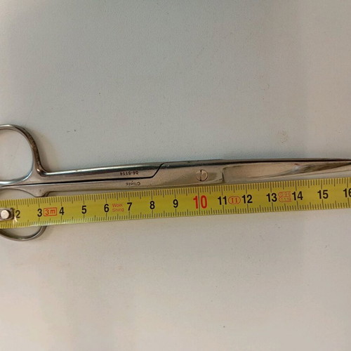 Surgical scissors used, vintage for decor and collection