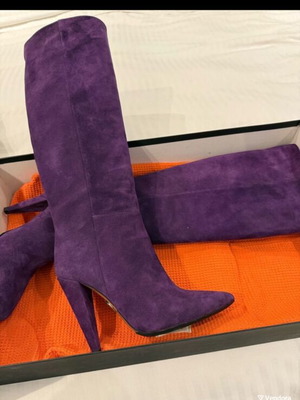 Pinko Boots New Purple Size 38