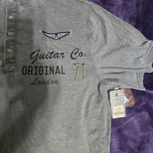 Hard Rock Guitar Company Philadelphia Polo shirt XL, new