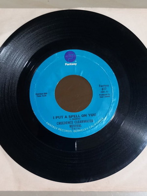 I Put A Spell On You 45 RPM vinyl record like new, rock