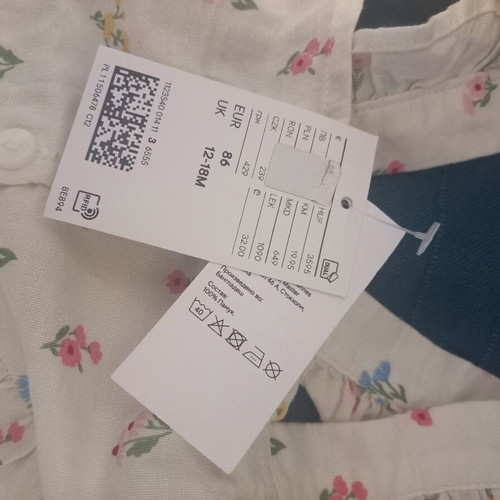 Baby dress new with tags for 1-year-old girl H&M