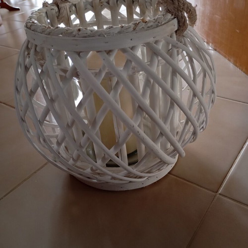 Decorative lantern with candle holder, new, 30x35 cm