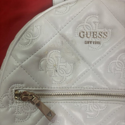 Guess backpack used, white
