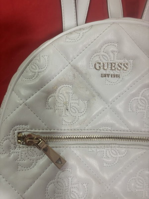 Guess backpack used, white