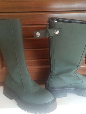 Galotsa boot used, green, size 38, waterproof