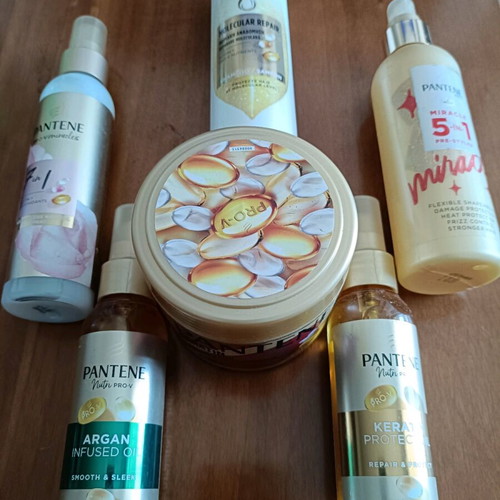 Pantene set new with mask, oils and shampoo