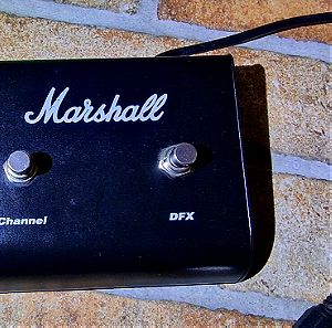 Marshall Two Button Footswitch, Channel and Reverb
