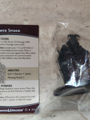 Dungeons & Dragons Demonweb Phaseweb Spider figure