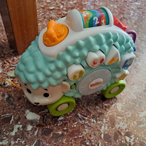 Fisher-Price Linkimals Happy Shapes Hedgehog Toy used with lights and sounds
