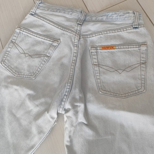 Vintage Edwin high-waisted jeans size 36 used, turquoise