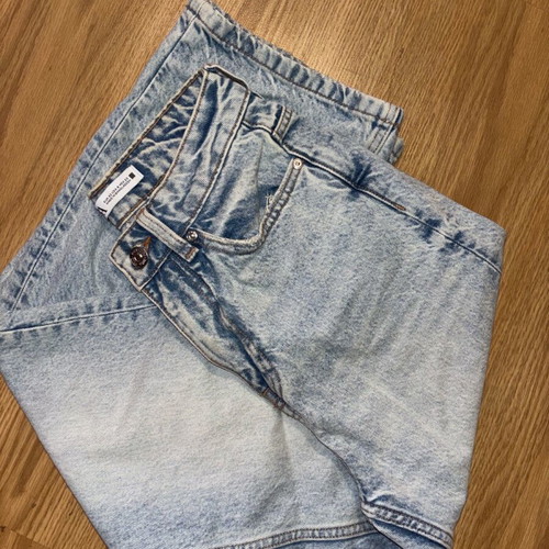 Wide jeans Zara like new, blue, straight cut