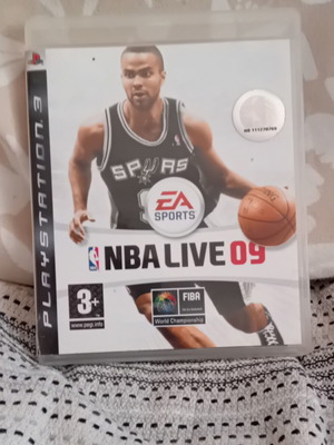 NBA Live 09 PS3 game slightly used