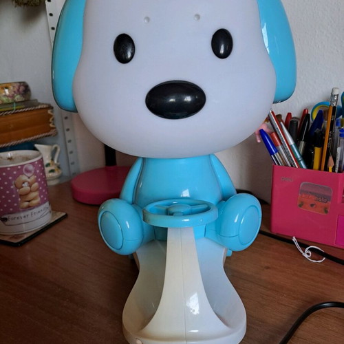 Children's lamp used, working