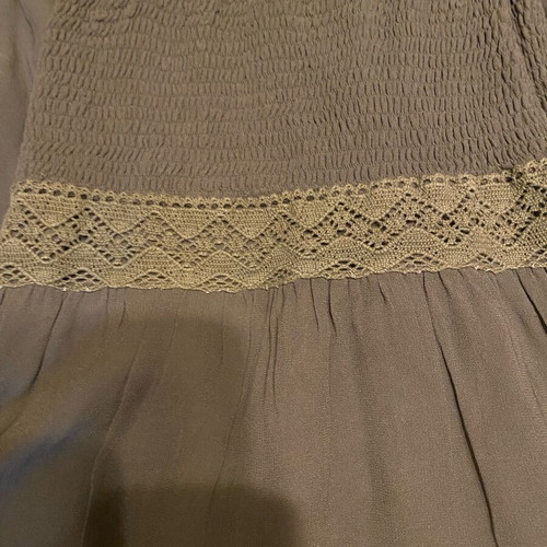 Zini long dress like new, khaki