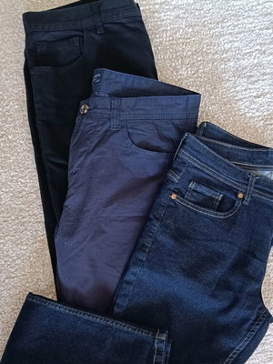Pack of 3 men's pants like new, casual, size 31