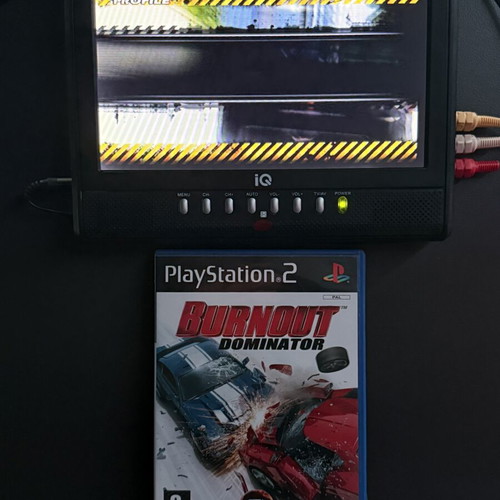 Burnout Dominator PS2 game used