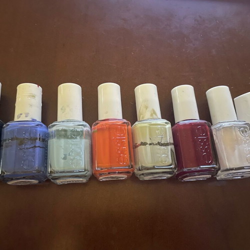 Nail polish used, pack of 7 Essie and 1 Peggy Sage
